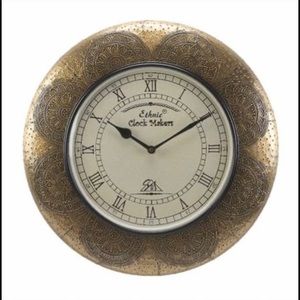 Handcrafted wooden wall clock